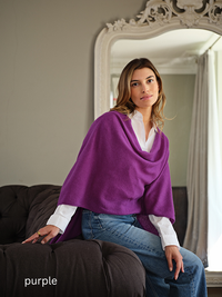 lucy 4-way cashmere poncho