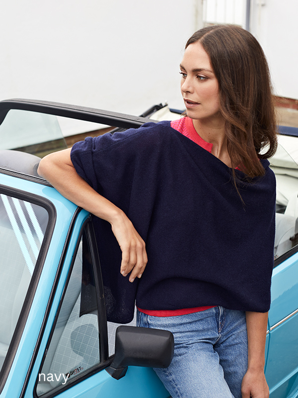 lucy 4-way cashmere poncho