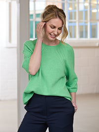 brooke boxy top  - green
