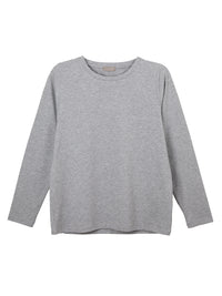 relaxed fit tee - grey