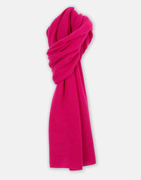 lucy 4-way cashmere poncho - magenta