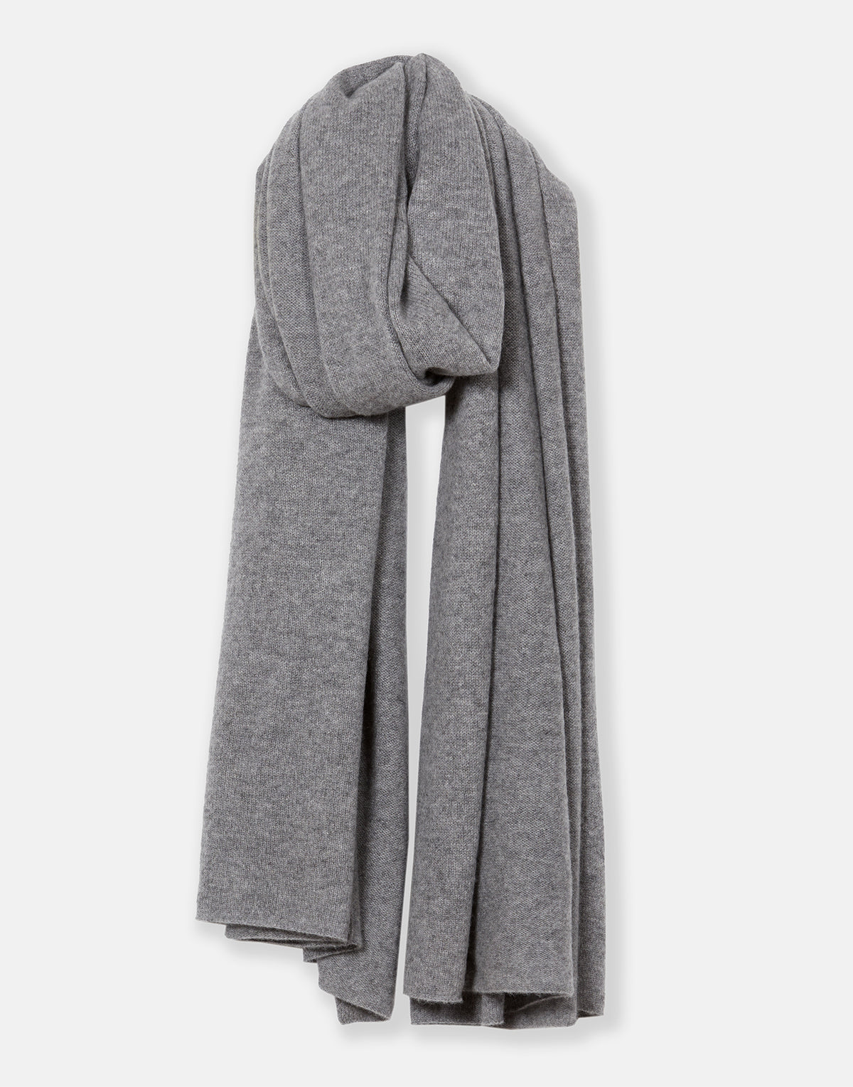 lola cashmere travel wrap - dark grey