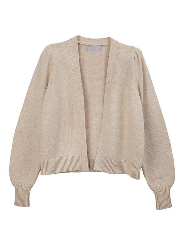 kaia boxy cardigan - oatmeal
