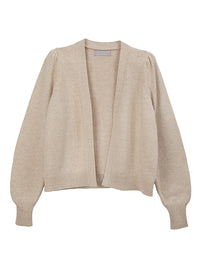 kaia boxy cardigan - oatmeal