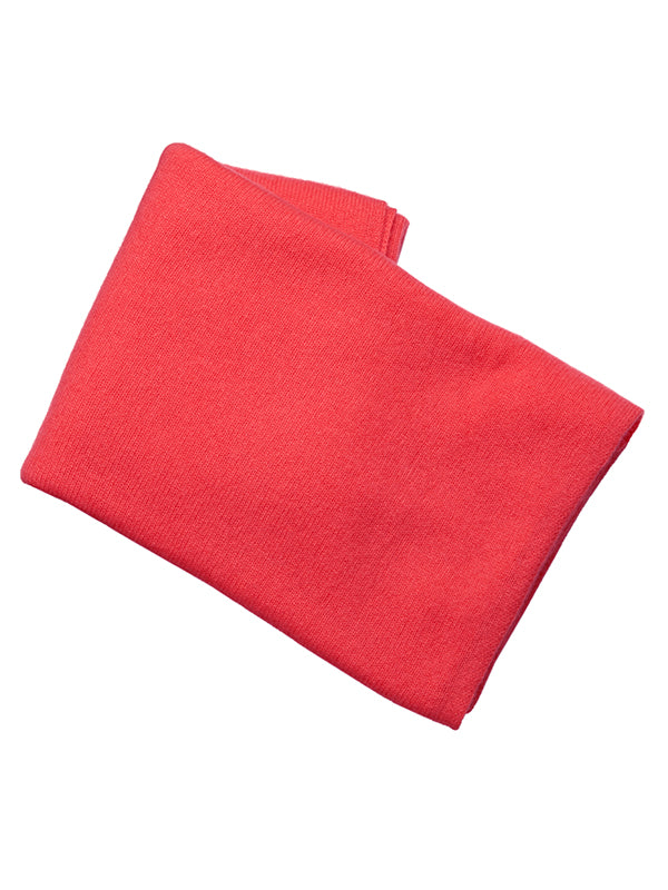 lola cashmere travel wrap - coral
