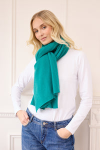 lola cashmere travel wrap (PRE-ORDER) - teal