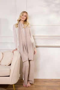 lucy 4-way cashmere poncho - PRE ORDER - fawn