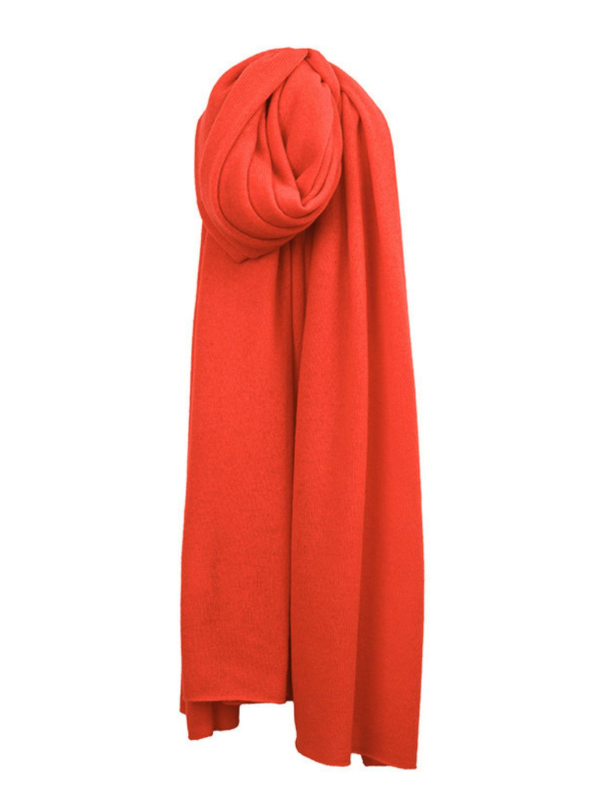 lola cashmere travel wrap (PRE-ORDER) - autumn orange