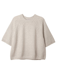 brooke boxy short sleeve top (PRE-ORDER) - grey