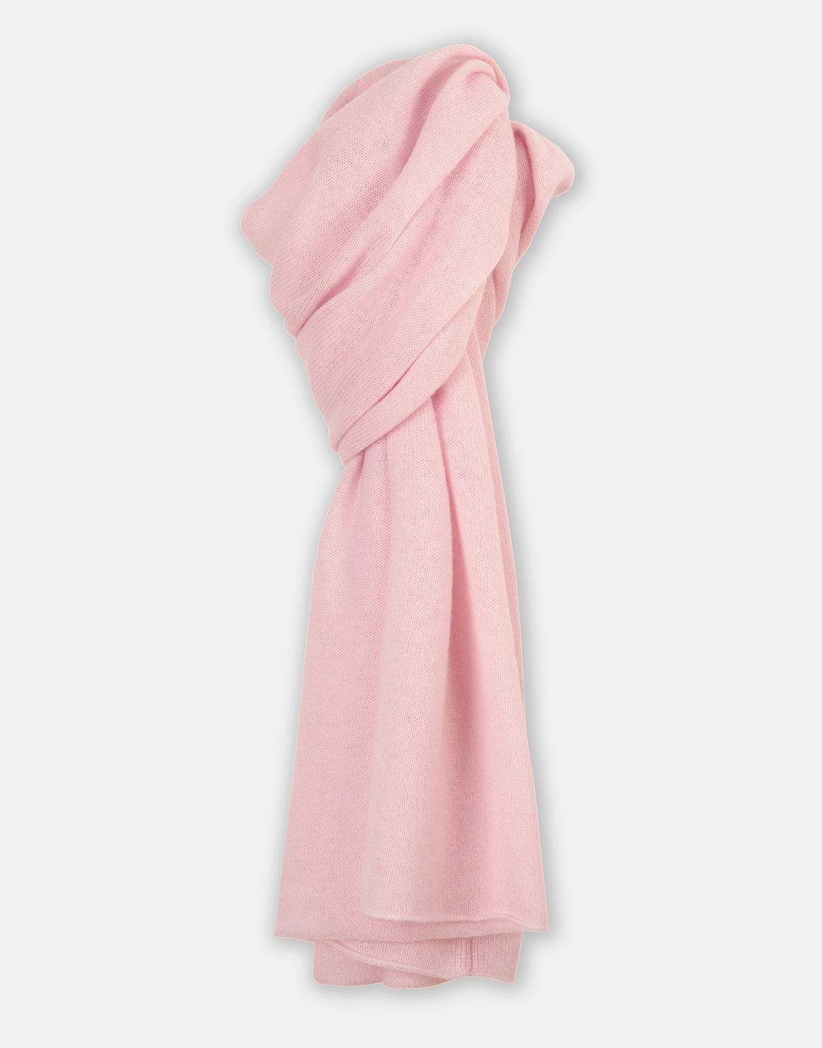lucy 4-way cashmere poncho - soft pink