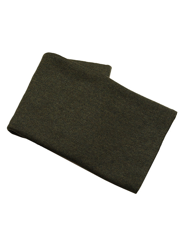 lucy 4-way cashmere poncho - olive green