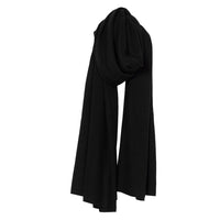 lola cashmere travel wrap - black