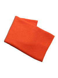lucy 4-way cashmere poncho - aperol orange