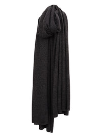 lola cashmere travel wrap - charcoal