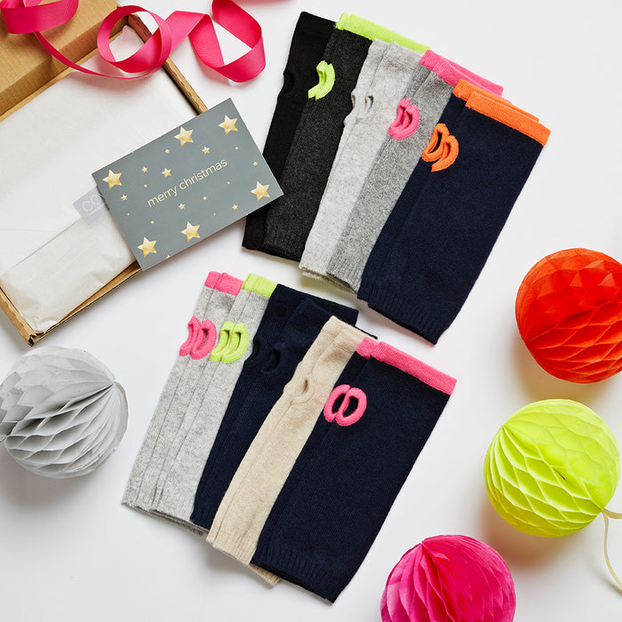 letterbox gift cashmere wrist warmers