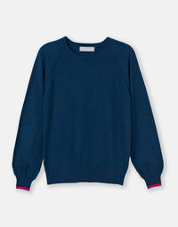 jenny cashmere jumper - teal