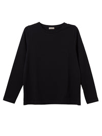 loose fitting tee - black