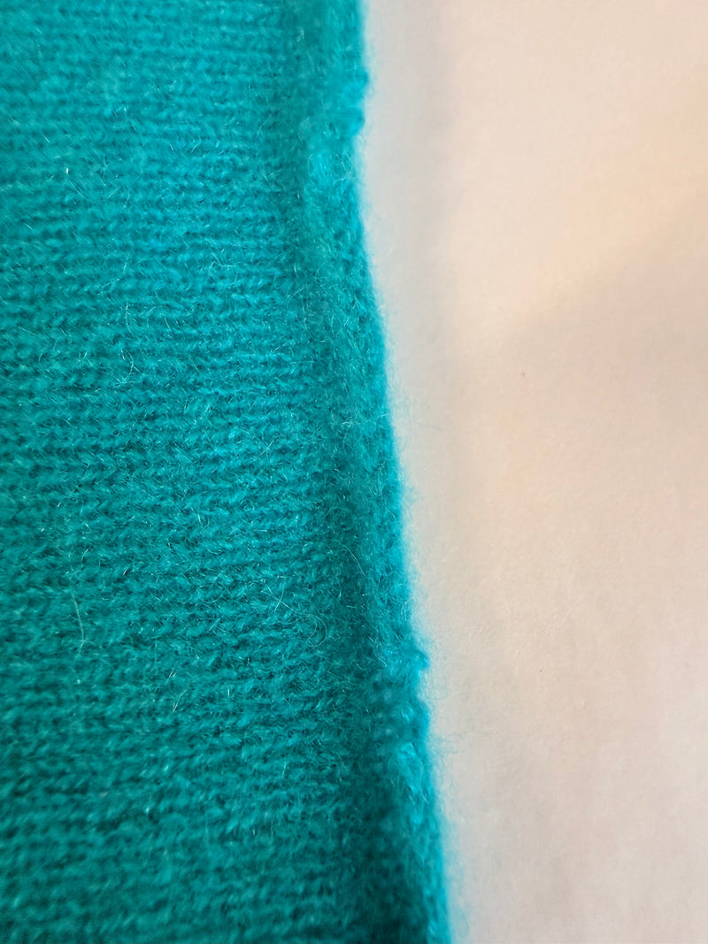 lola cashmere travel wrap - teal (second)