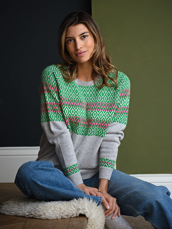 Isla fairisle jumper (PRE-ORDER)