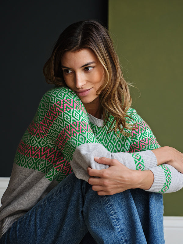 Isla fairisle jumper (PRE-ORDER)