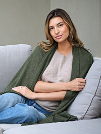 lillie cashmere tee - fawn