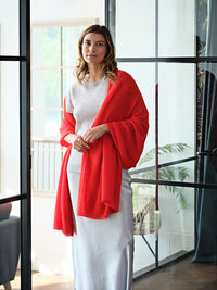 lillie cashmere tee - grey