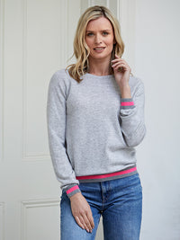 philly cashmere jumper - grey