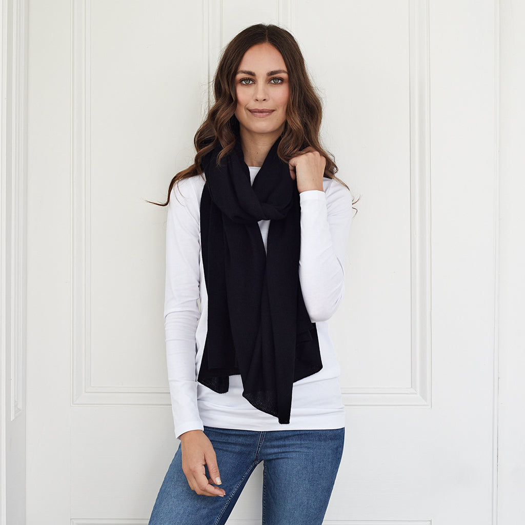 lola cashmere travel wrap