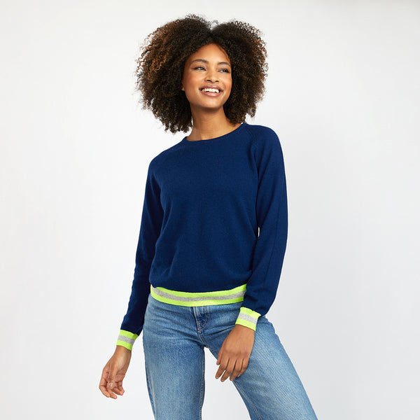 philly blue cashmere jumper